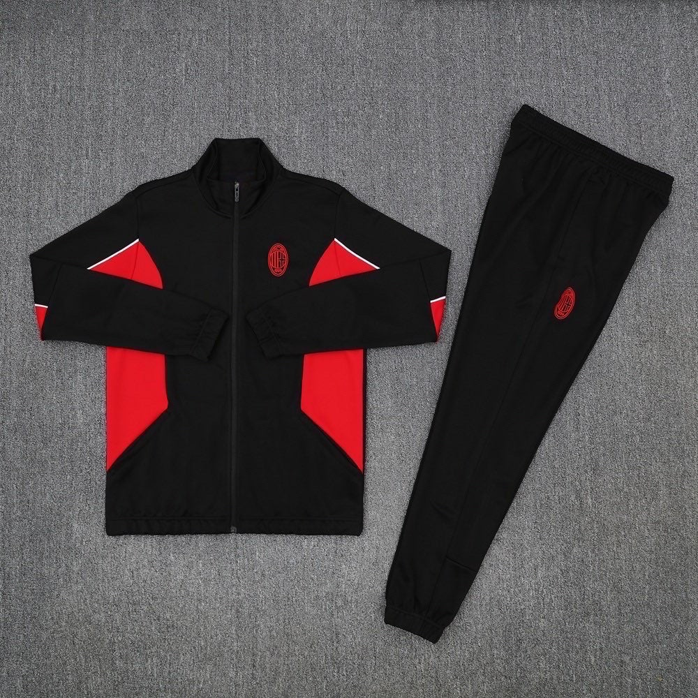 AC Milan Tracksuit Black/red (25/26)