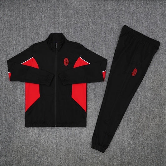 AC Milan Tracksuit Black/red (25/26)