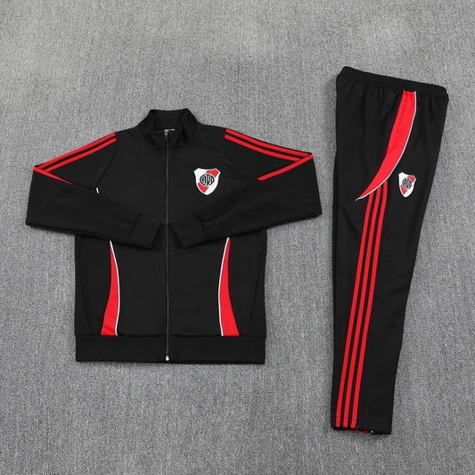 River Plate Tracksuit Black/red (25/26)